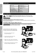 Preview for 8 page of Bauer 2269C-B Owner'S Manual & Safety Instructions