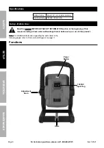 Предварительный просмотр 8 страницы Bauer 56527 Owner'S Manual & Safety Instructions