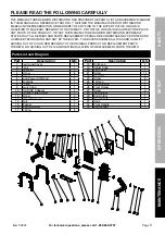 Предварительный просмотр 11 страницы Bauer 56527 Owner'S Manual & Safety Instructions