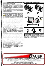 Предварительный просмотр 23 страницы Bauer ARC Installation And Maintenance Manual