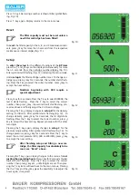 Предварительный просмотр 4 страницы Bauer B-Timer Operating Instructions