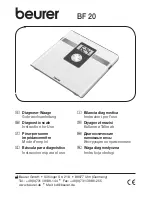 Bauer BF 20 Instructions For Use Manual предпросмотр