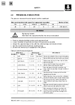 Preview for 40 page of Bauer BG 25 Instruction Manual