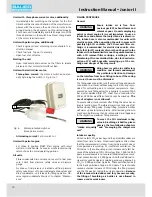 Preview for 16 page of Bauer Junior II-B-F01 Instruction Manual