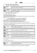 Preview for 65 page of Bauer LINESTAR 9000 Operating Manual