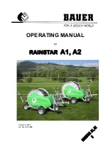 Bauer RAINSTAR A1 Operating Manual предпросмотр