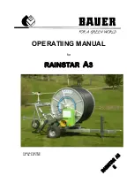 Предварительный просмотр 1 страницы Bauer RAINSTAR A3 Operatiing Manual