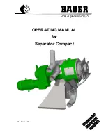 Preview for 1 page of Bauer Separator Compact Operating Manual