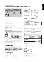 Предварительный просмотр 3 страницы Bauer SINEAX U 553 Operating Instructions Manual