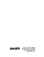 Preview for 33 page of Bauer T180 Instruction Manual