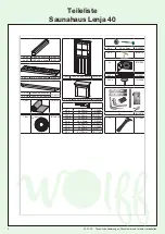 Preview for 5 page of bauhaus Saunahaus Lenja 40 Building Instructions