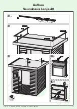 Preview for 20 page of bauhaus Saunahaus Lenja 40 Building Instructions