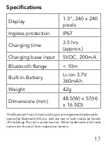 Предварительный просмотр 17 страницы Bauhn 706049 User Manual