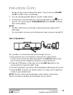 Preview for 18 page of Bauhn AACBL-415 Instruction Manual