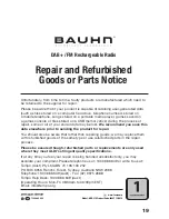 Предварительный просмотр 19 страницы Bauhn ADR-315 Instruction Manual