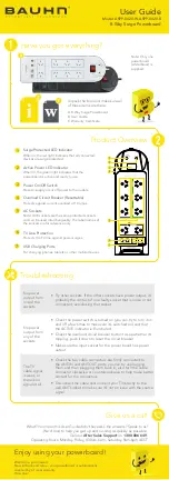 Preview for 1 page of Bauhn ASPP-0420-W User Manual