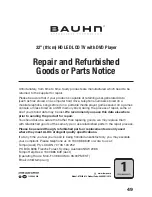 Предварительный просмотр 57 страницы Bauhn ATV185-014 Instruction Manual