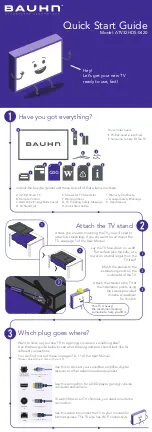 Bauhn ATV32HDS-0420 Quick Start Manual preview