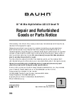 Предварительный просмотр 64 страницы Bauhn ATVS55-915 Instruction Manual