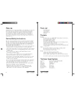 Предварительный просмотр 6 страницы Bauhn FPA38558 Instruction Manual