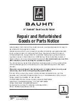 Preview for 43 page of Bauhn HDC-08 Instruction Manual