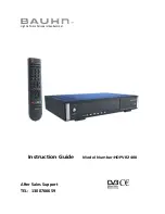 Предварительный просмотр 1 страницы Bauhn HDPVR2400 Instruction Manual