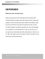 Предварительный просмотр 2 страницы Bauhn HDPVR2400 Instruction Manual