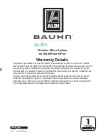 Preview for 28 page of Bauhn MD 83615 Instruction Manual