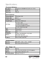 Preview for 42 page of Bauhn WL-101GQC Instruction Manual