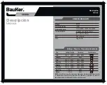 Preview for 2 page of BAUKER BG750 Instruction Manual