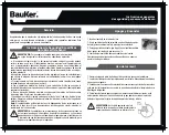 Предварительный просмотр 6 страницы BAUKER BG750 Instruction Manual