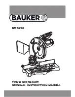 BAUKER BMS210 Original Instruction Manual предпросмотр