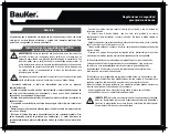 Предварительный просмотр 6 страницы BAUKER BS811 Instruction Manual