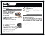 Предварительный просмотр 26 страницы BAUKER BS811 Instruction Manual