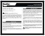 Preview for 4 page of BAUKER CEH180HF User Manual