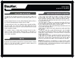 Preview for 6 page of BAUKER CEH180HF User Manual