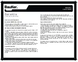 Preview for 16 page of BAUKER CEH180HF User Manual