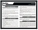 Preview for 6 page of BAUKER CGT300JN User Manual