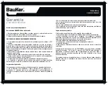 Preview for 14 page of BAUKER CGT300JN User Manual