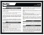 Preview for 19 page of BAUKER CGT300JN User Manual