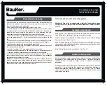 Preview for 22 page of BAUKER CGT300JN User Manual