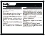 Preview for 34 page of BAUKER CGT300JN User Manual