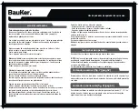 Preview for 28 page of BAUKER CHT550JN User Manual