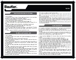 Preview for 13 page of BAUKER CMS185S User Manual