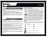 Preview for 15 page of BAUKER CMS185S User Manual