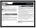 Preview for 19 page of BAUKER CMS185S User Manual