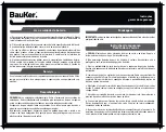 Preview for 21 page of BAUKER CMS185S User Manual