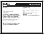 Preview for 19 page of BAUKER D1401A Instruction Manual