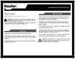 Preview for 18 page of BAUKER EG013 Instruction Manual