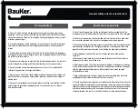 Preview for 19 page of BAUKER EG013 Instruction Manual